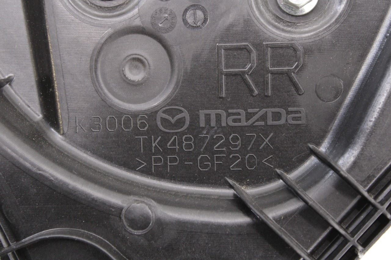 16-23 Mazda CX-9 Grand Touring Rear Right Side Door Window Regulator w/ Carrier - Alshned Auto Parts