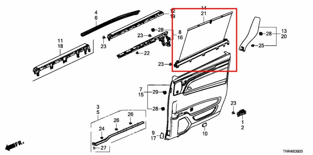 18-26 Honda Odyssey Touring Rear Sliding Door Left Window Blind Roller Sunshade - Alshned Auto Parts