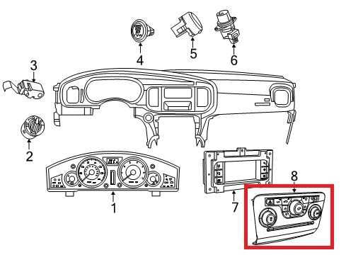 17-23 Dodge Charger GT AWD Dash CTR Stack Controls Radio AC Heater 68293624AD - Alshned Auto Parts