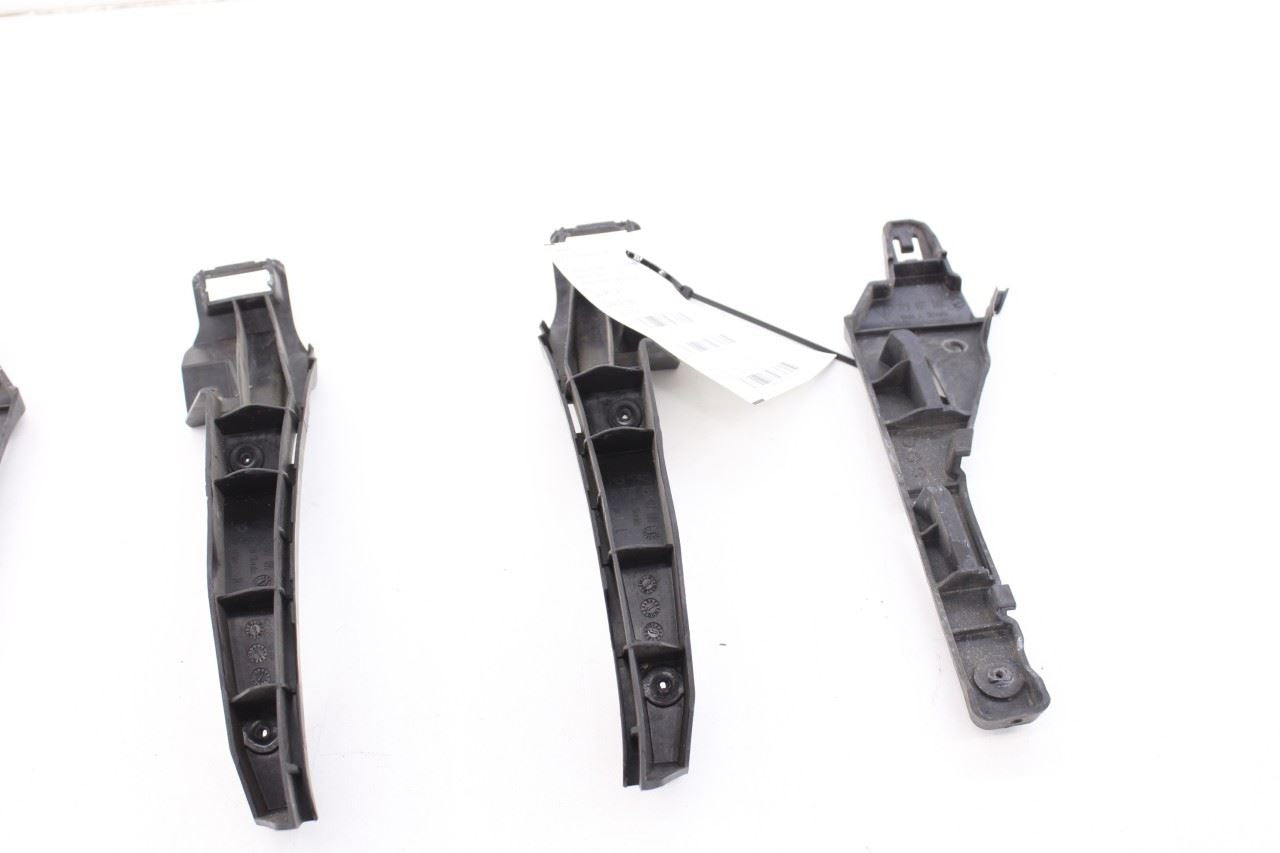 2011-14 Porsche Cayenne S Front Bumper RH LH Side Support Rail Mount Bracket Set10