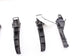 2011-14 Porsche Cayenne S Front Bumper RH LH Side Support Rail Mount Bracket Set10