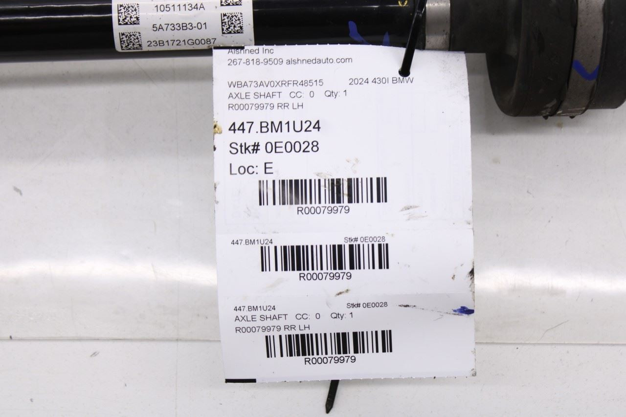 2023-2025 BMW 430i Gran Coupe xDrive AWD Rear Left Side CV Axle Drive Half Shaft - Alshned Auto Parts