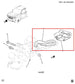 2022-24 Chevrolet Silverado LT-L Body Frame Front RH LH Towing Tie Down Hook Set - Alshned Auto Parts