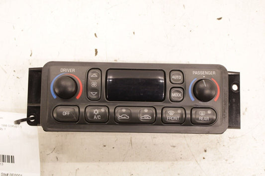 1998-99 Chevrolet Corvette AC Heater Temperature Climate Control Panel 16254311 - Alshned Auto Parts