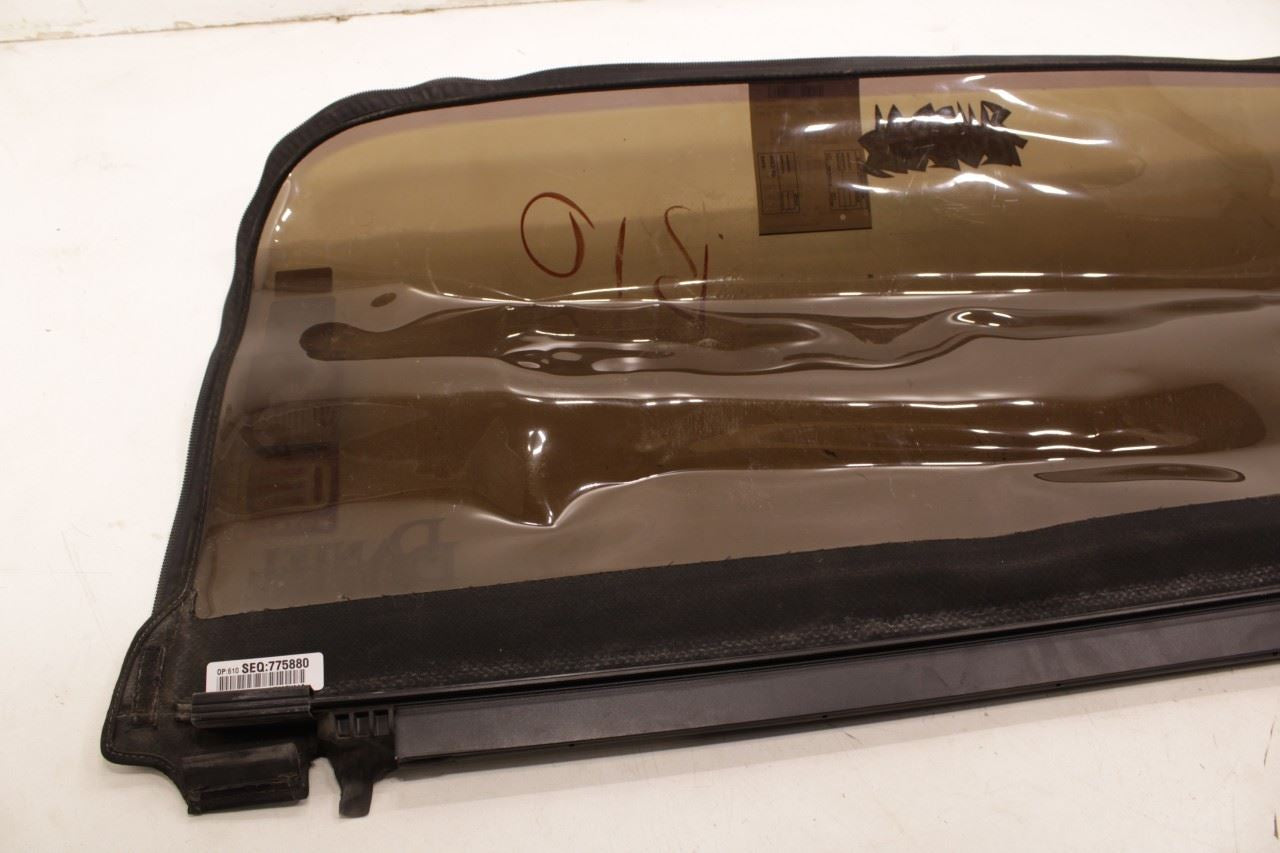 13-18 Jeep Wrangler Sport 2dr 3.6L 4WD Soft Rear Tailgate Top Window 1XZ75FX9AC - Alshned Auto Parts
