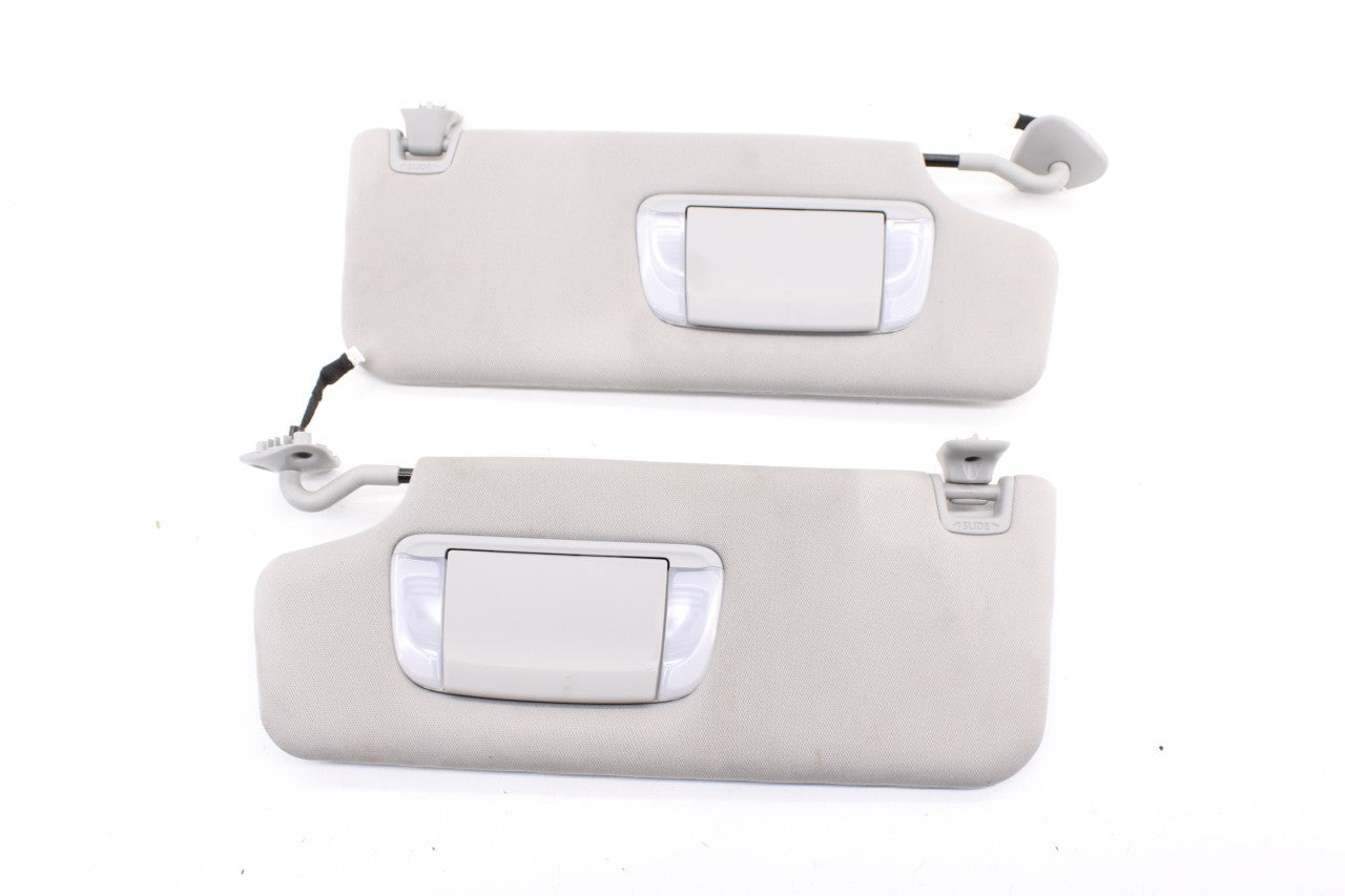 16-20 Toyota Sienna LE Front RH and LH Side Sun Visor Set w/ Illuminated Mirror - Alshned Auto Parts