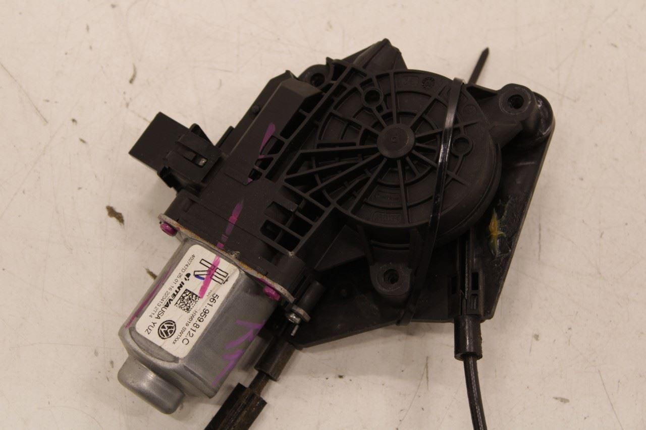 2012-2022 Volkswagen Passat SE Rear Right Side Door Window Regulator w/ Motor14