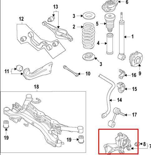 18-24 Volkswagen Atlas S Rear Left Driver Side Spindle Knuckle Hub 3QF-505-433-A - Alshned Auto Parts