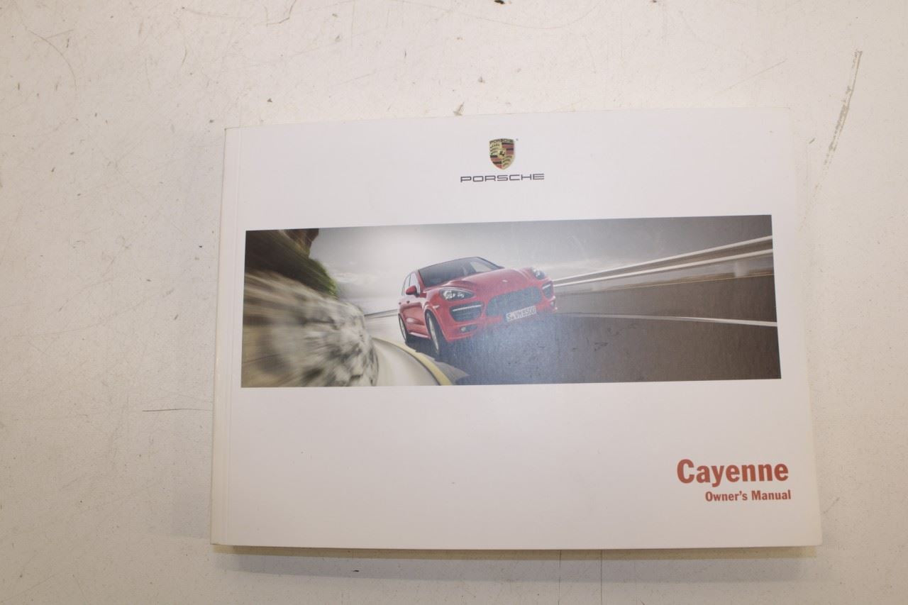 2014 Porsche Cayenne Platinum Owners Manual Set with Case R73999 - Alshned Auto Parts