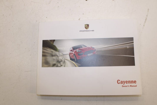 2014 Porsche Cayenne Platinum Owners Manual Set with Case R73999 - Alshned Auto Parts