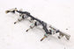 2017-20 Infiniti QX60 3.5L 6 cyl Left Side Fuel Rail with Injectors 17521-6KA0B6