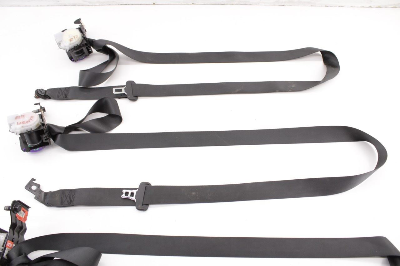 16-20 Hyundai Elantra Rear RH LH Side and Center 2nd Row Seat Belt Retractor Set - Alshned Auto Parts