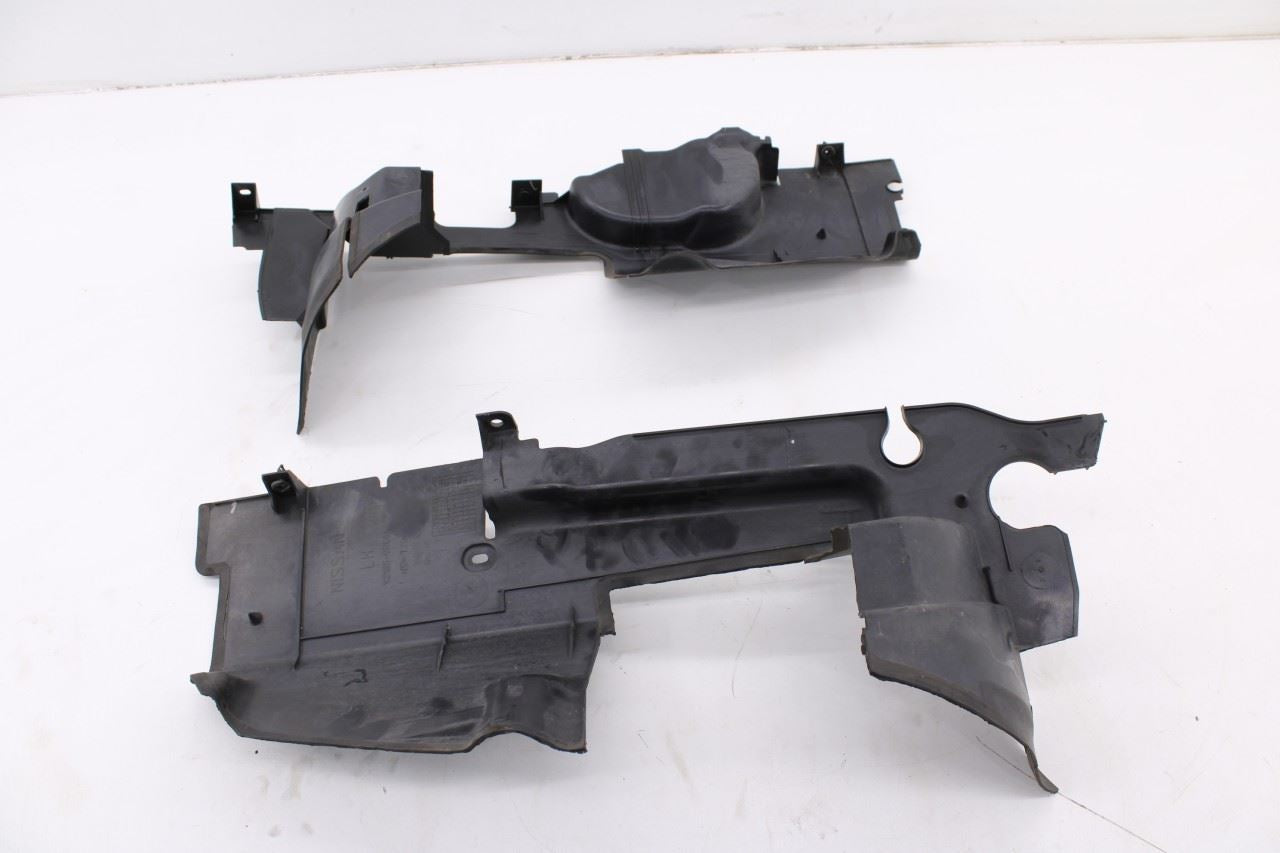 16-20 Infiniti QX60 3.5L Front RH and LH Radiator Condenser Air Baffle Seal Set0