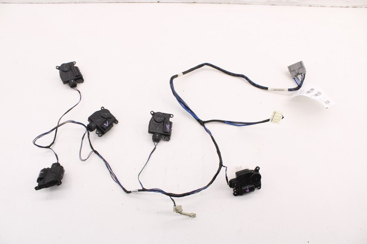 14-15 Ram 1500 Laramie A/C Heater Wire Harness w/ HVAC Blend Door Actuator Set 5 - Alshned Auto Parts