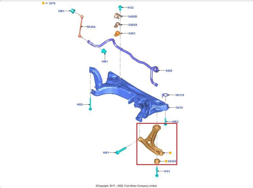 18-22 Ford EcoSport SE FWD Front Left Driver Side Lower Control Arm GN15-3051-BA - Alshned Auto Parts