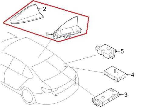 23-25 BMW 430i Gran Coupe Roof Exterior Shark Fin Radio Antenna 65209825131 OEM - Alshned Auto Parts
