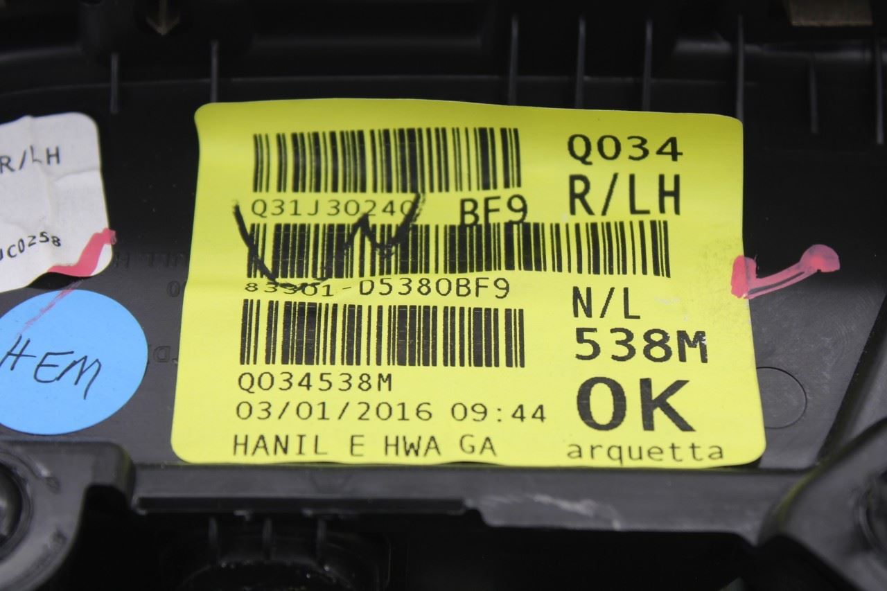 2016-2018 Kia Optima EX Rear Left Side Door Trim Panel 83301-D5380BF9 OEM *ReaD*18