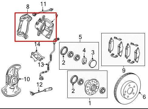 2008-2015 Mercedes-Benz C350 Sport Front Right and Left Side Brake Disc Caliper - Alshned Auto Parts