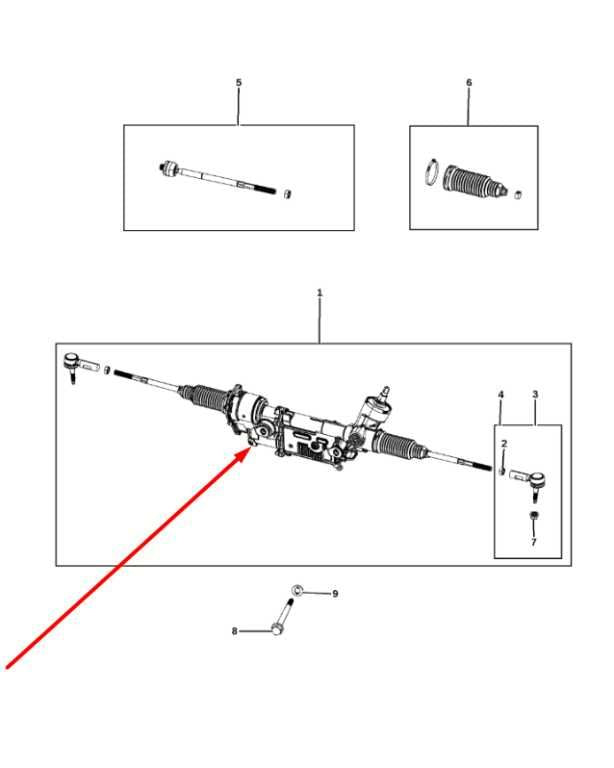 2014-2024 Ram 1500 Classic Express Quad Cab Power Steering Gear Rack and Pinion1