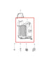 2015-18 Jeep Wrangler Sport 2dr Rear Left Side Quarter Lower Inner Interior Trim - Alshned Auto Parts