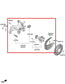 2019-21 Hyundai Veloster 2.0L FWD Rear Suspension Right Side Spindle Knuckle Hub - Alshned Auto Parts