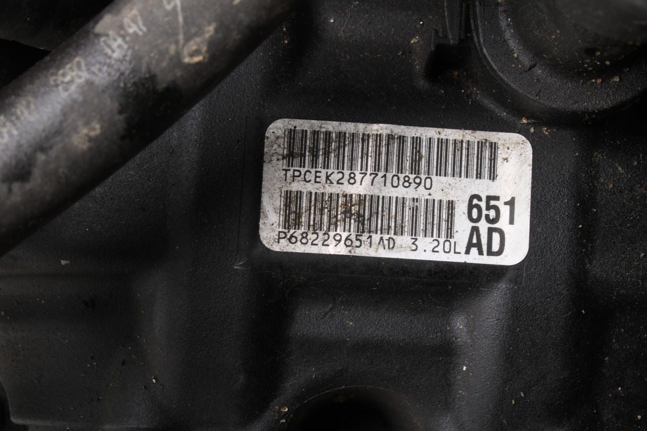 2014-2022 Jeep Cherokee Limited 3.2L Engine VIN X 8th dgt One Piece Oil Pan 86K - Alshned Auto Parts