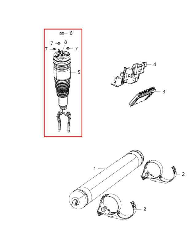 16-17 Jeep Grand Cherokee Overland 3.6L 4x4 Front Left Air Shock Strut Absorber - Alshned Auto Parts
