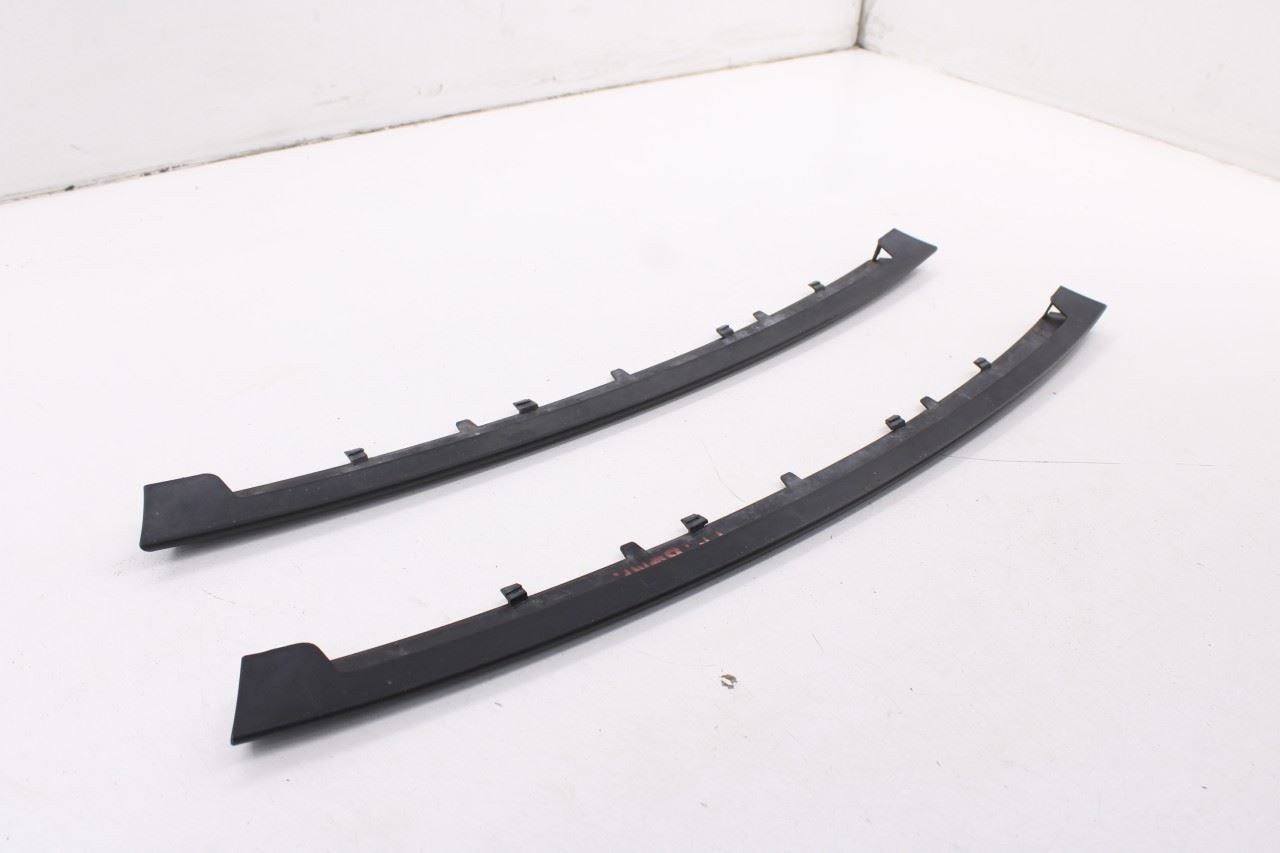 11-14 Porsche Cayenne S Front Bumper Center Grille Upper and Lower Trim Molding9