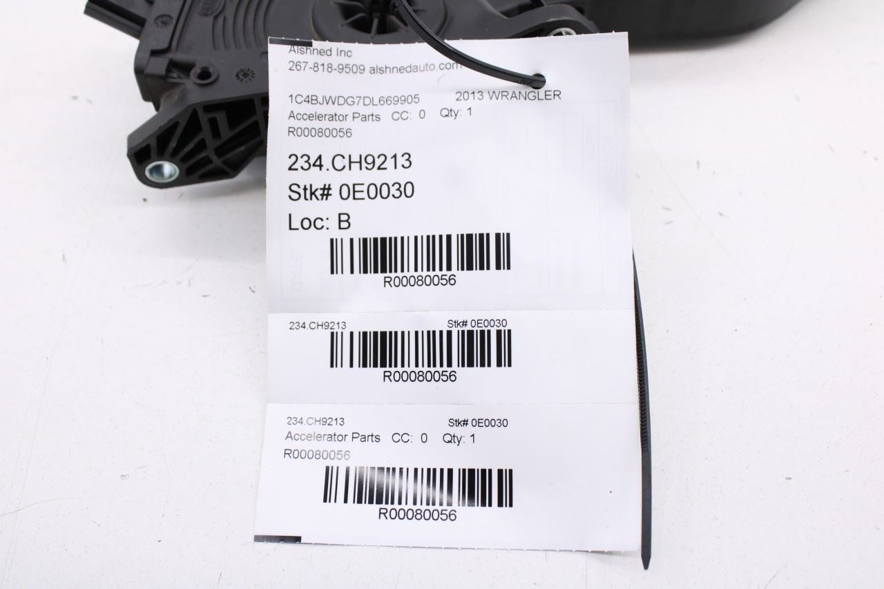 2007-18 Jeep Wrangler Unlimited Sport 3.6L Accelerator Throttle Gas Pedal Sensor - Alshned Auto Parts