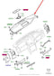 10-12 Land Rover Range Rover HSE Dash Instrument Panel Upper Cover LR009175 OEM - Alshned Auto Parts