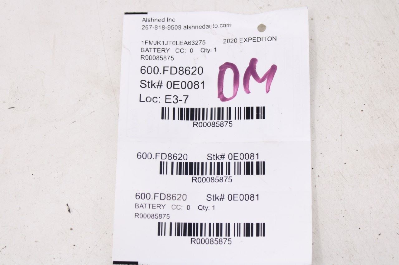 2020-2021 Ford Expedition Max XLT 3.5L Starter Battery Cable Wire Harness *ReaD*12