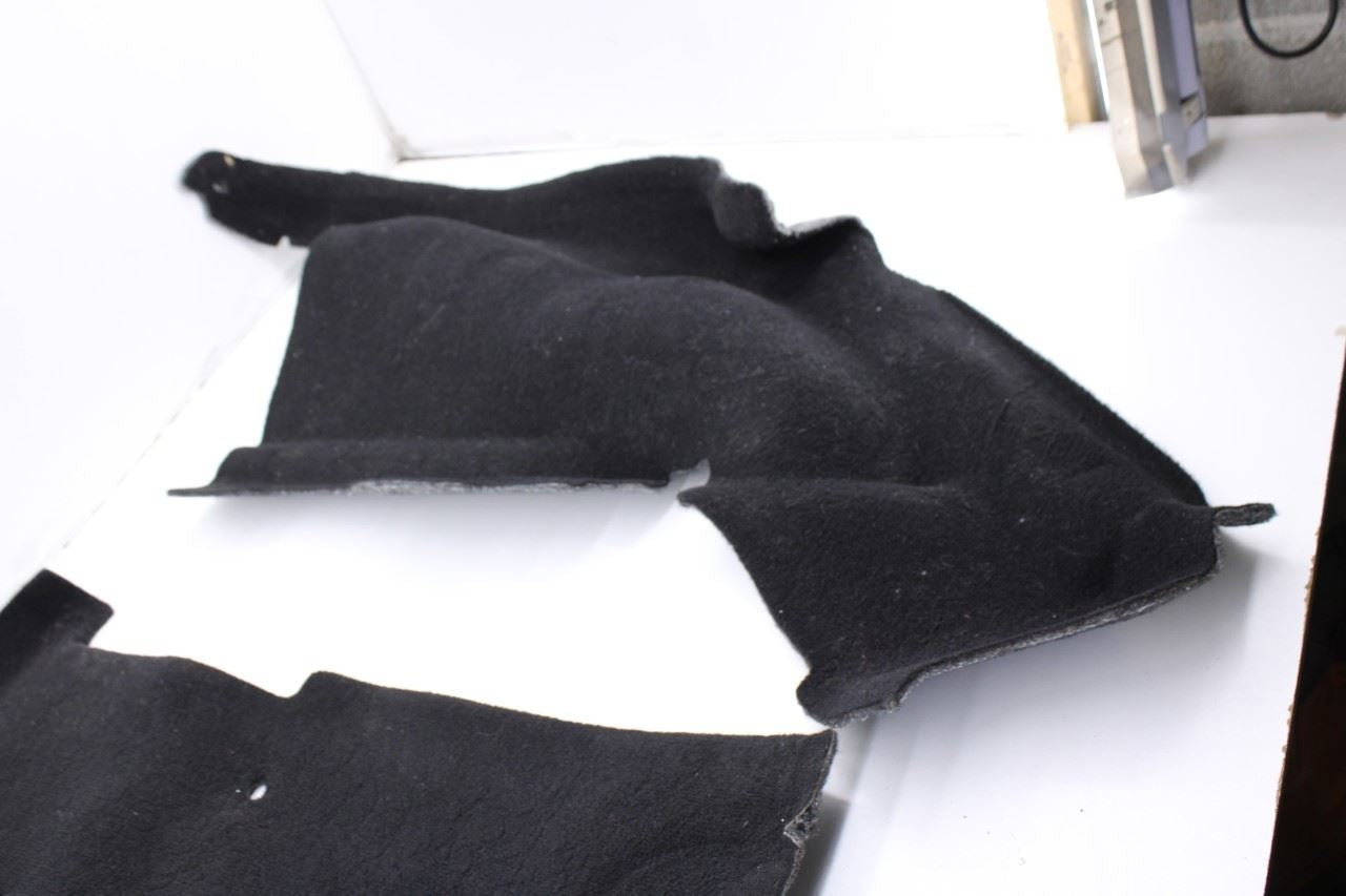 11-13 Jeep Wrangler Sport Rear Cargo Floor Wheel Arch Interior Carpet Liner Set - Alshned Auto Parts
