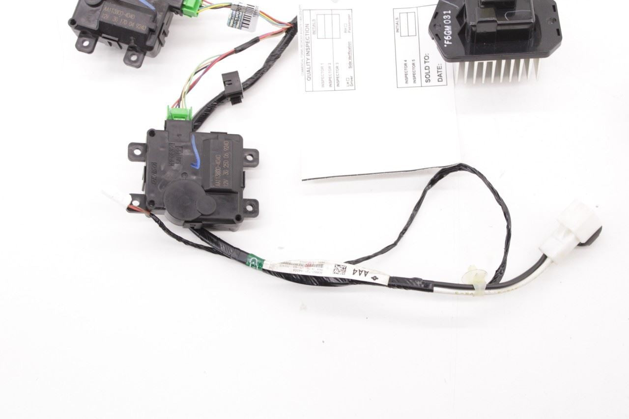 22-25 Honda Civic HVAC Blend Door Motor Set w/ Blower Resistor and Wire Harness - Alshned Auto Parts