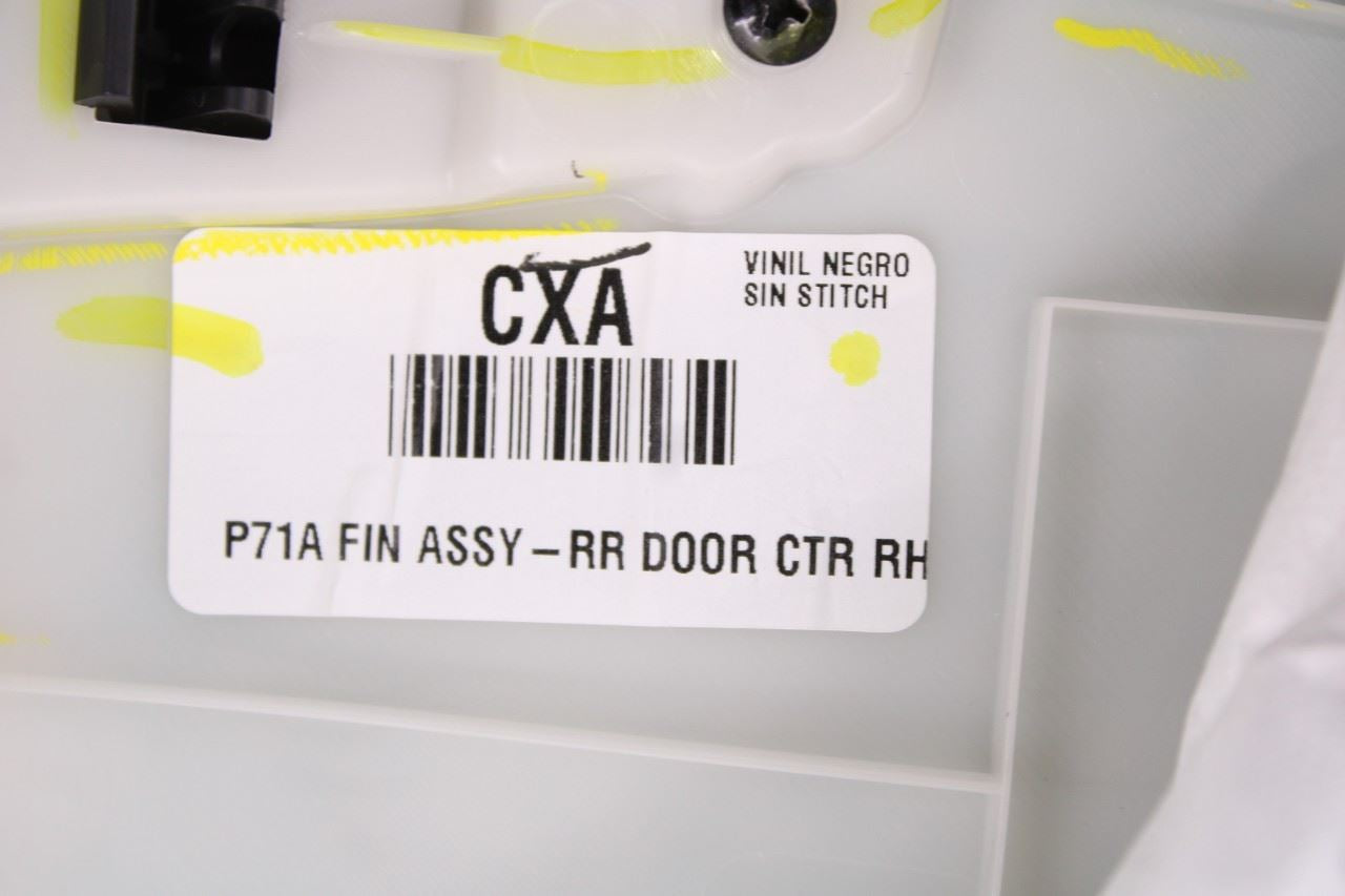 2019-2022 Infiniti QX50 LUXE Rear Right Side Door Trim Panel 829A0-5ND0B OEM - Alshned Auto Parts