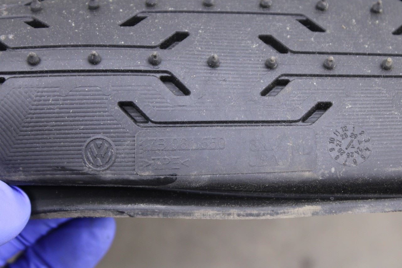 19-26 Volkswagen Jetta SE Front Rear RH Left Side All Weather Rubber Floor Mats - Alshned Auto Parts