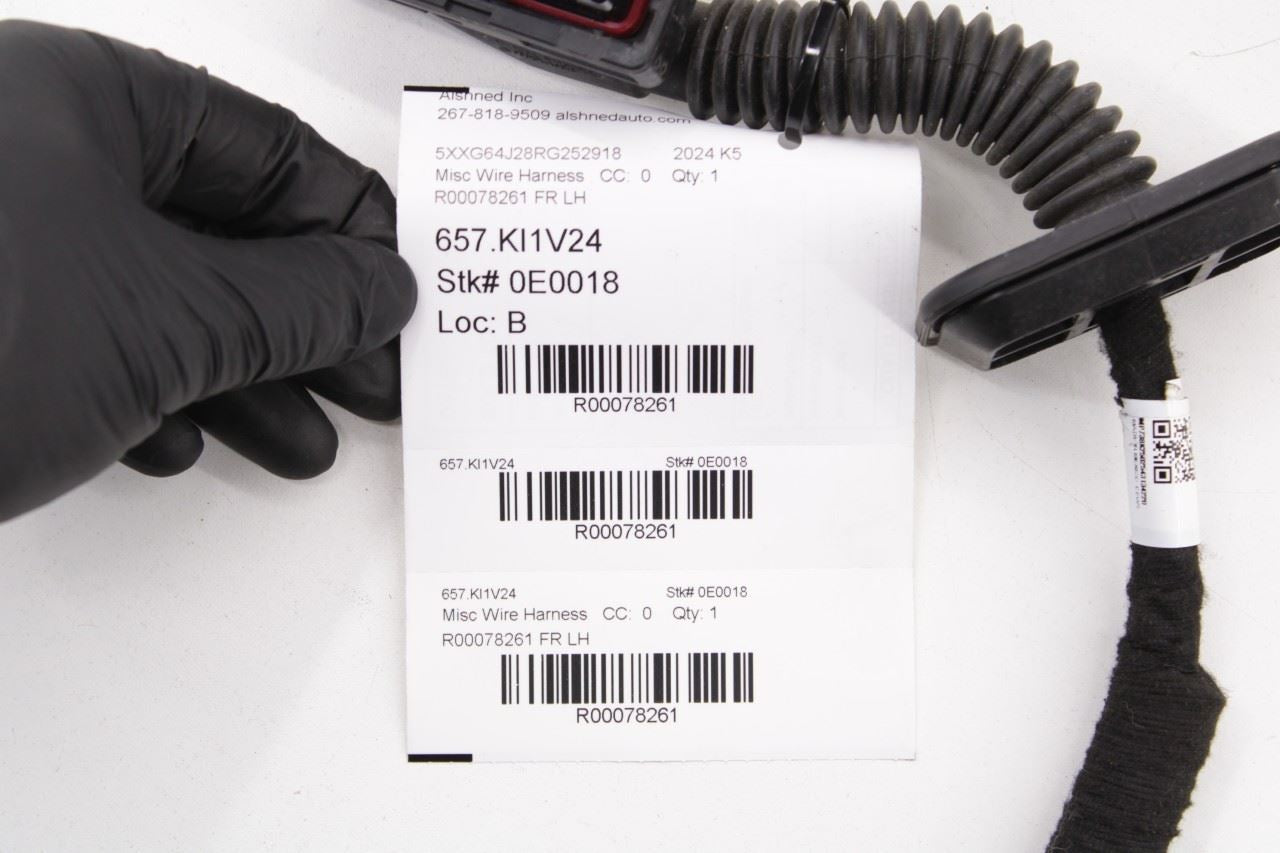 2021-24 Kia K5 GT-Line Front Left Driver Side Door Wire Harness 91603-L3250 OEM - Alshned Auto Parts