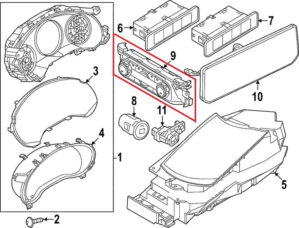 24-25 Mazda CX-30 2.5 S Dash AC Heater Temperature Climate Control VC87-61-190B - Alshned Auto Parts