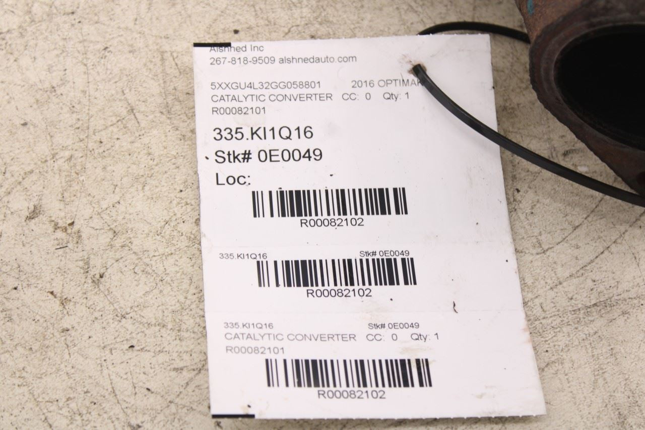 2016-2018 Kia Optima EX 2.4L Exhaust System Pipe 28600-C2510 OEM11