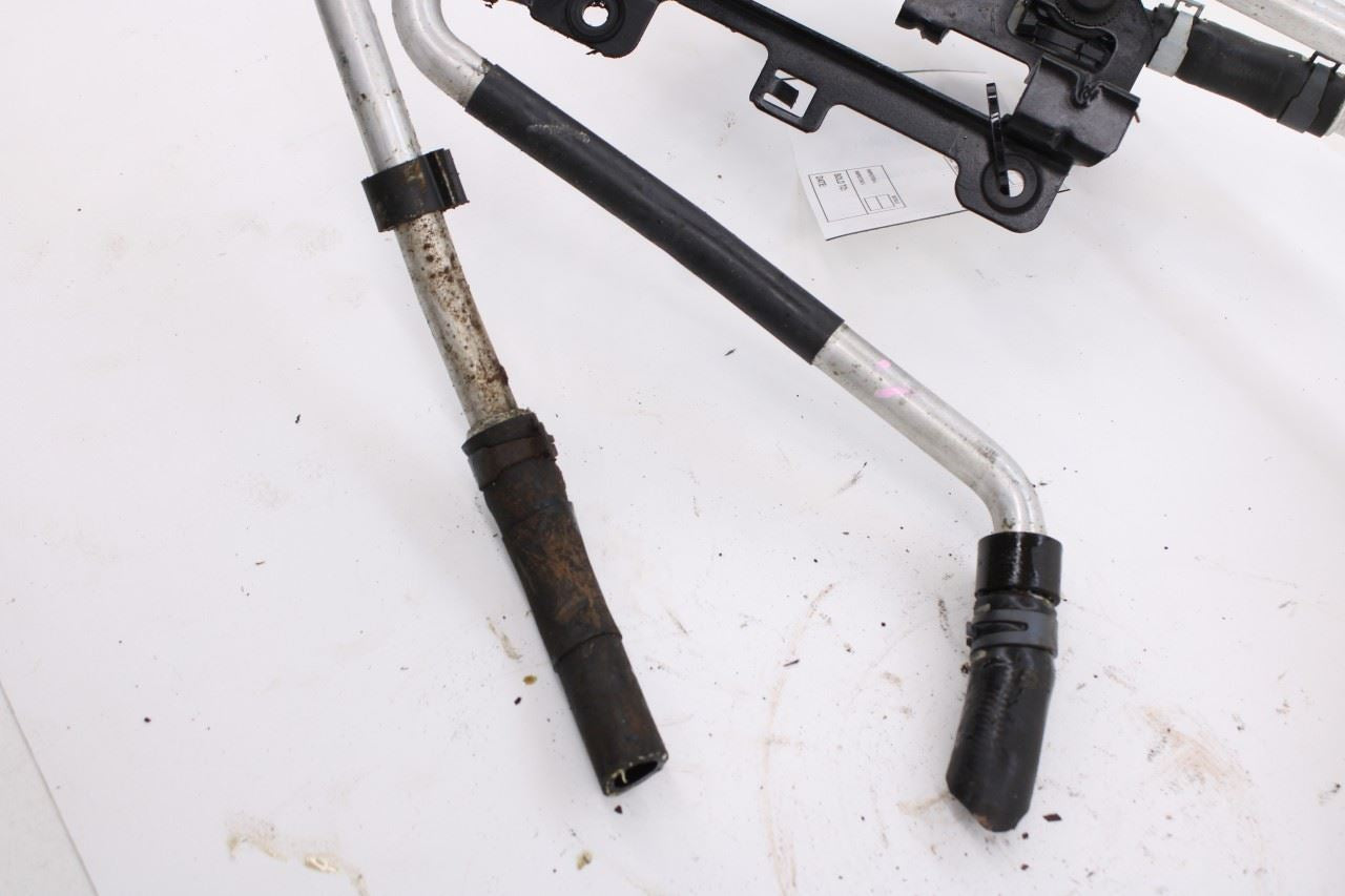 11-18 Porsche Cayenne S 4.8L AWD Engine Coolant Hose Tube Pipe Set w/ Water Pump4