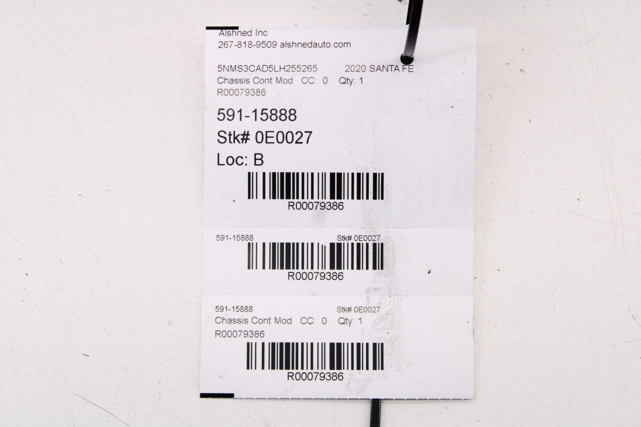 2019-2020 Hyundai Santa Fe SEL Body Computer Control Module BCM BCU 954A0-S2660 - Alshned Auto Parts