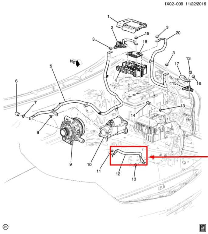 2018-21 Chevrolet Equinox LT 1.5L Negative Battery Extension Cable Wire Harness - Alshned Auto Parts