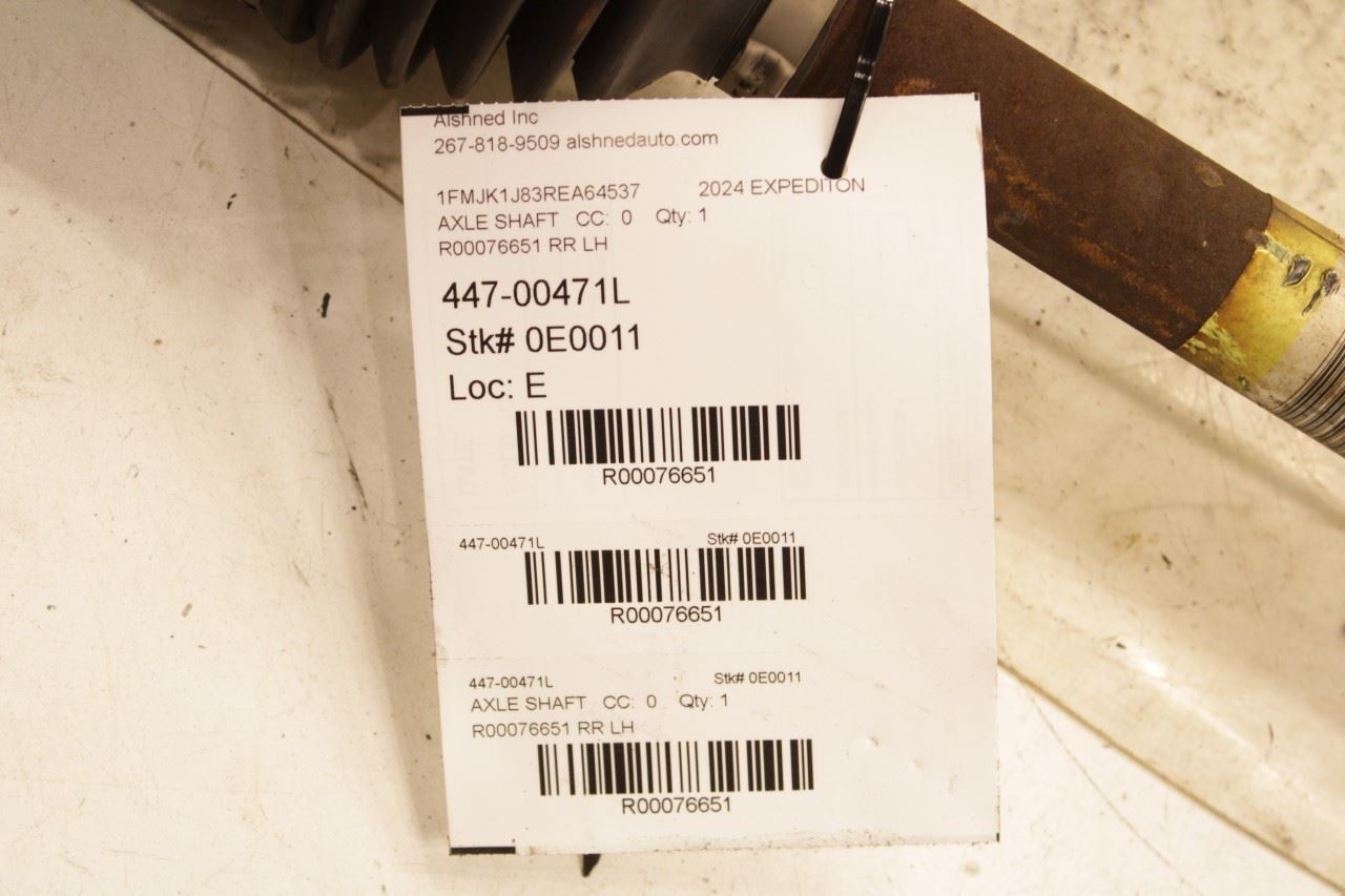 2013-2024 Ford Expedition MAX XLT 4x4 Rear Left Side CV Axle Drive Half Shaft - Alshned Auto Parts
