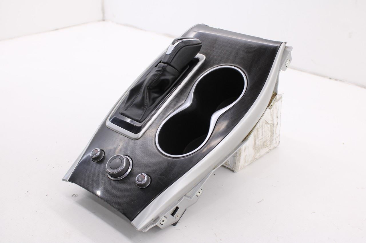 2016-20 Infiniti QX60 Console Shifter Bezel Trim and Shifter Knob w/ Cup Holder - Alshned Auto Parts