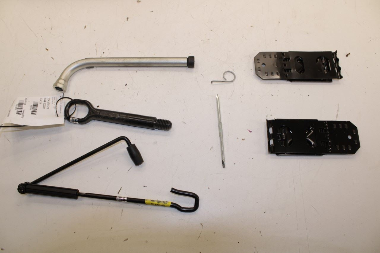 2018-23 Volkswagen Atlas S 3.6L Lift Jack and Tool Kit w/ Tools Holder Container - Alshned Auto Parts