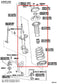 2016-20 Toyota Sienna LE FWD Front Passenger RH Side Shock Strut Absorber *ReaD* - Alshned Auto Parts