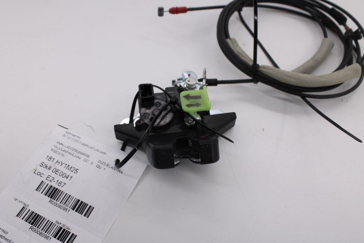 2021-2026 Hyundai Elantra SE Rear Trunk Deck Lid Lock Latch Actuator 81230-AA0103