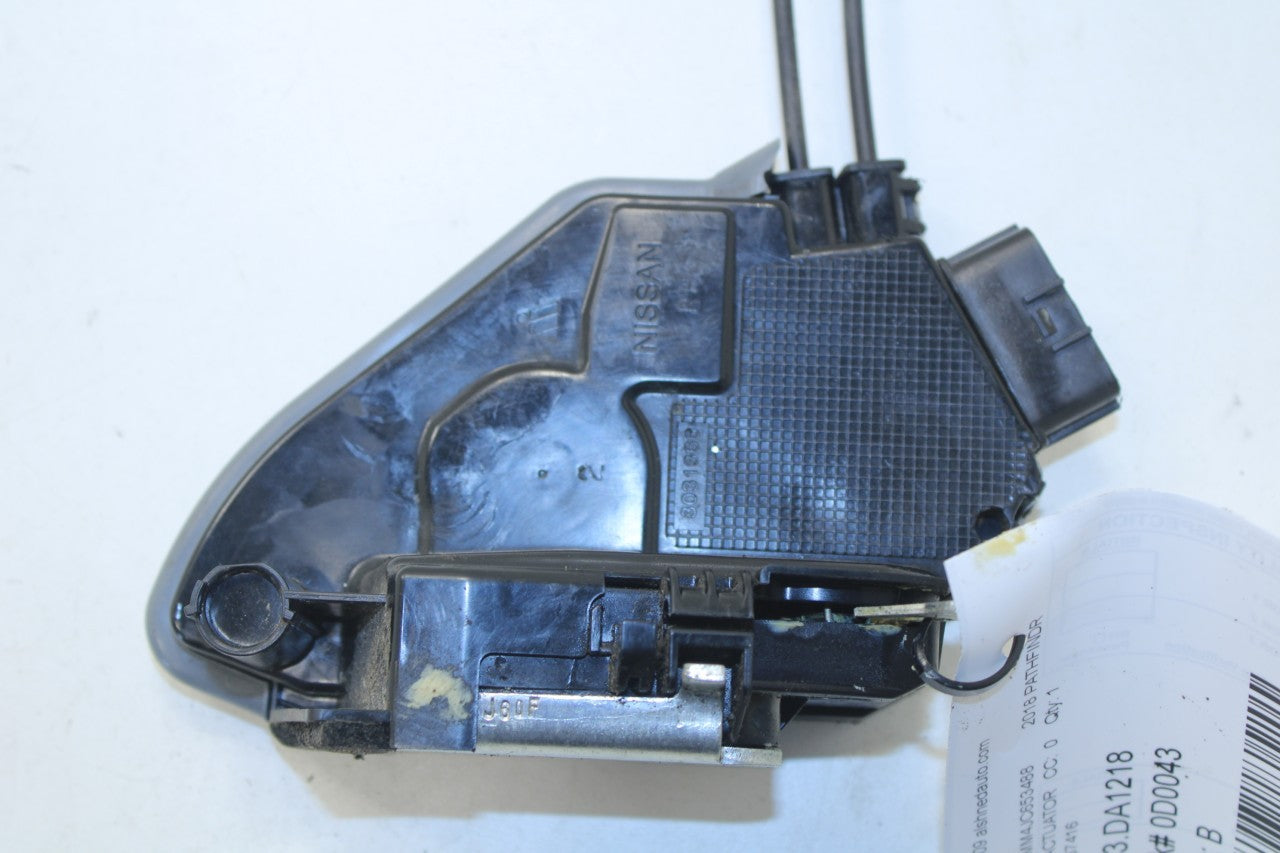 17-20 Nissan Pathfinder SV Front Right Side Door Lock Latch Actuator 80500-9PM0A - Alshned Auto Parts