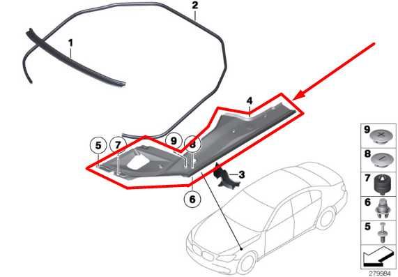 2010-15 BMW 750i xDrive Right Engine Bay Support Cover Panel 51767019802 *ReaD* - Alshned Auto Parts