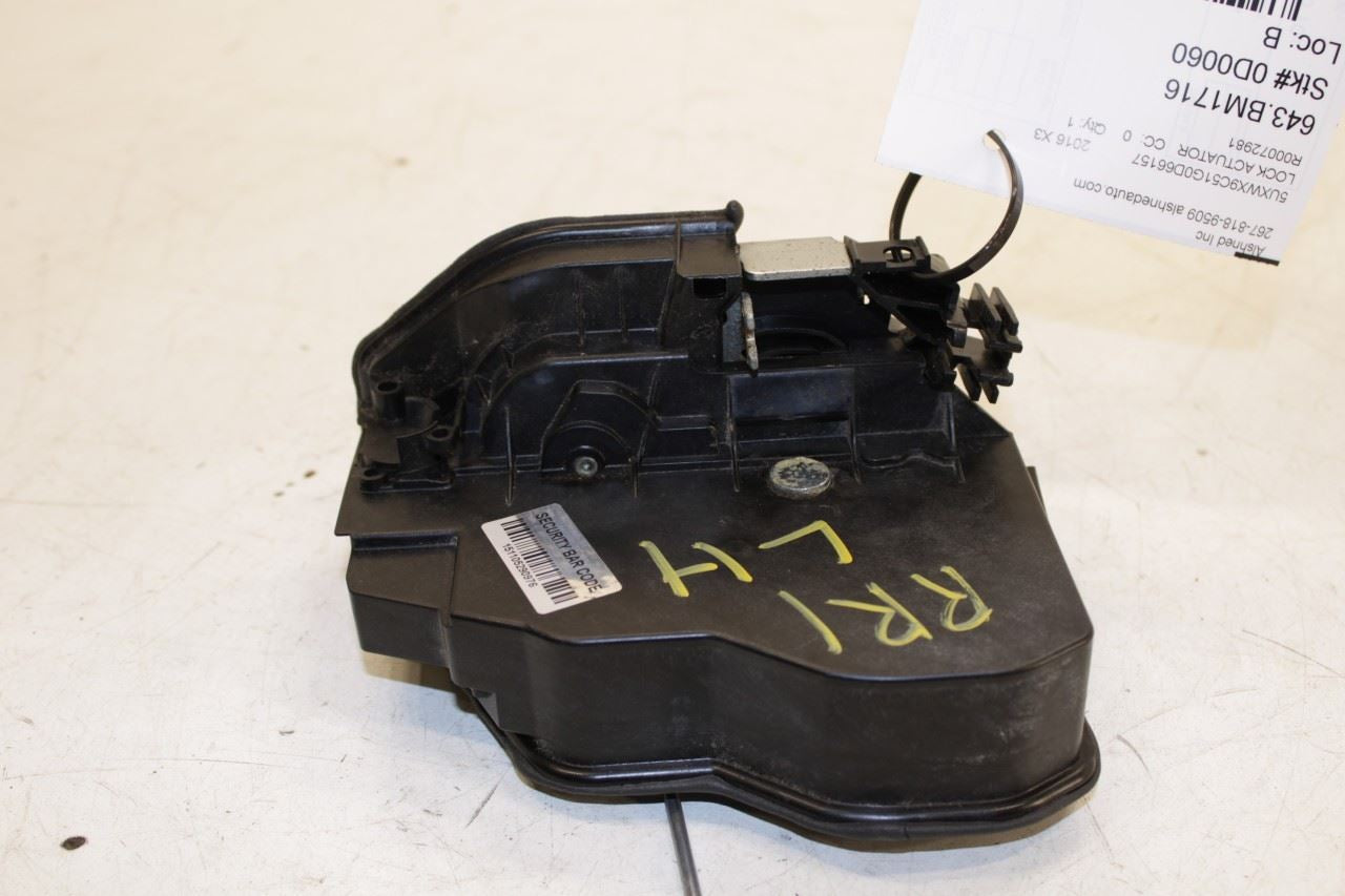 2007-2017 BMW X3 xDrive28i Rear Left Side Door Lock Latch Actuator 51227229459 - Alshned Auto Parts