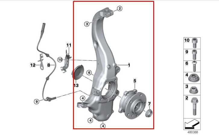 2007-18 BMW X5 xDrive35i Front Left Driver Side Spindle Knuckle Hub 31216869869 - Alshned Auto Parts